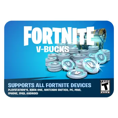 Fortnite V-Bucks Card